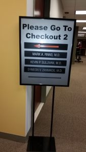 office-directional-sign